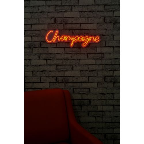 Wallity Champagne - Crvena dekorativna plastična LED rasveta slika 3