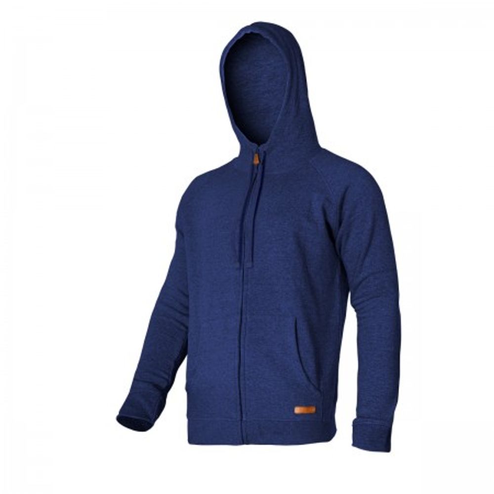 PULOVER S KAPULJAČOM NA PATENT ZATVARAČ PLAVA "3XL  L4011206 slika 1