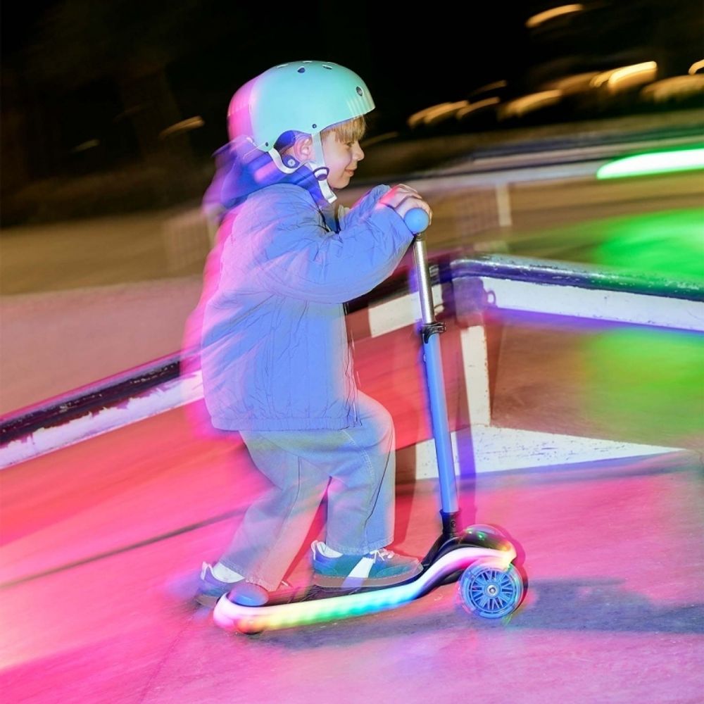 Kinderkraft Romobil sa LED svjetlećim točkovima Raket Up, Blue slika 9