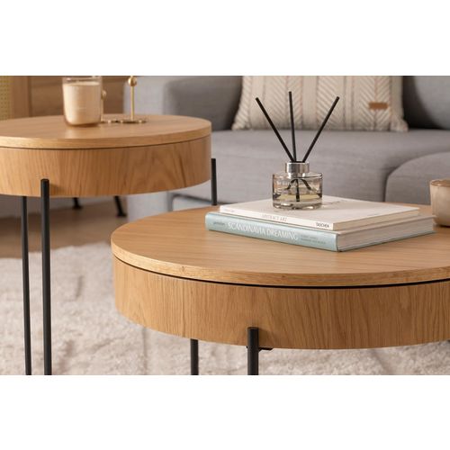 Islo - Natural Natural Nesting Table (2 Pieces) slika 4