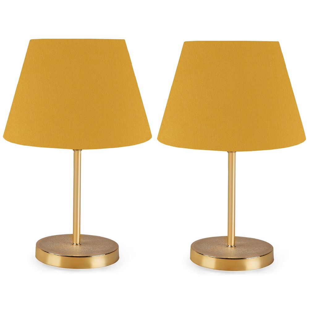 Set Stonih Lampi AYD - 2475 - Žute Boje (2 Komada) slika 1