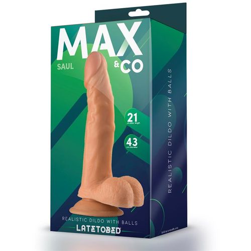 MAX&amp;CO Saul realistični dildo 21 cm slika 1