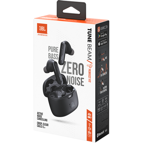 JBL slušalice in-ear TWS anc Tune Beam crne slika 6