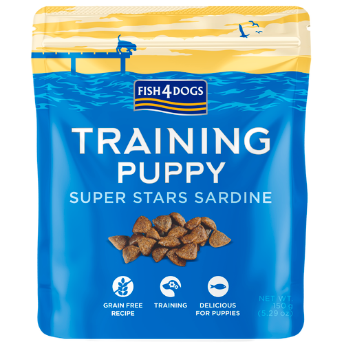 Fish4Dogs Puppy Super Stars Sardine, 150 g slika 1