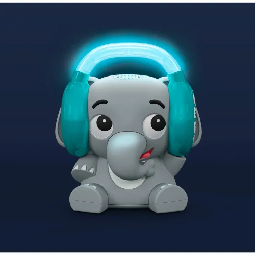 Kids II Bright Starts Gracka Noćno Svetlo  Elephant 12395 - Bluetooth 6-36M slika 5