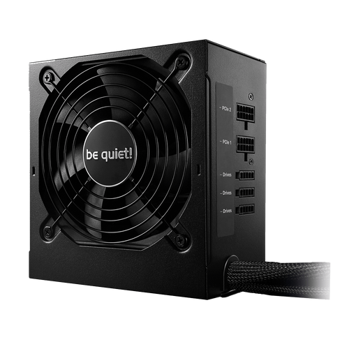 be quiet! BN303 SYSTEM POWER 9 700W CM, 80 PLUS Bronze efficiency (up to 89%), DC-to-DC technology for tight voltage regulation, Temperature-controlled 120mm fan reduces system noise slika 1