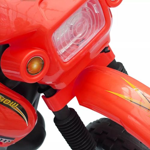 Dječji električni crveni motocikl slika 16