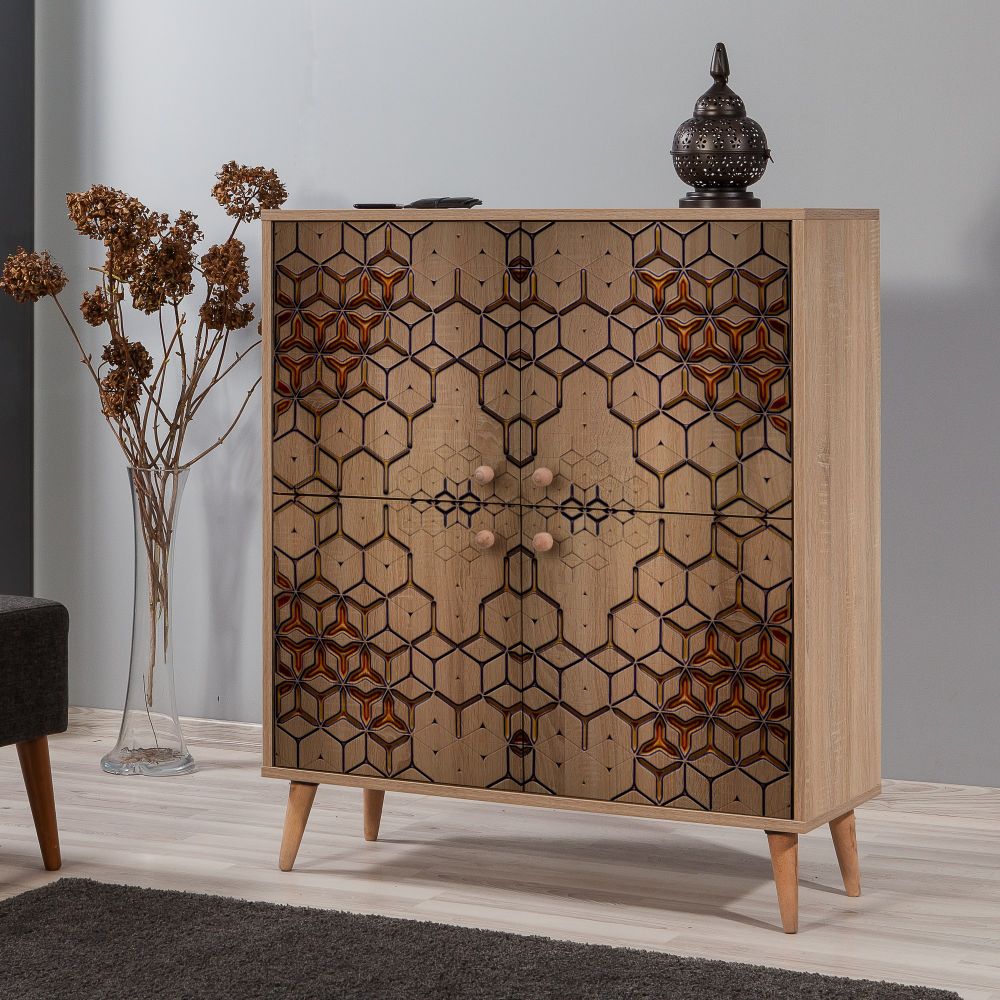 Multilux-720 Sonoma Oak Višenamjenski Ormar slika 1