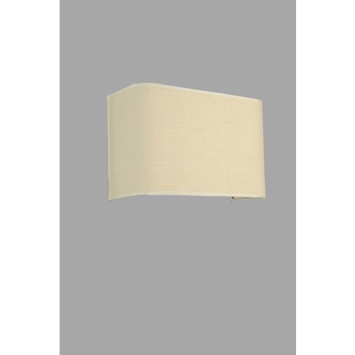 Bambu 05 Abajurlu Dikdörtgen Aplik Beige Wall Lamp slika 3