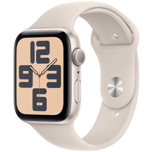 Apple Watch SE GPS 44mm Starlight with Starlight Sport Band - M/L slika 1