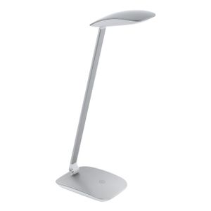 Eglo Cajero stolna/1, led, 4,5w, 550lm, na dodir, usb,  plastika/srebrna 