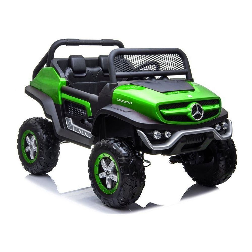 Mercedes Unimog - automobil na akumulator, zeleni 4x4 slika 1