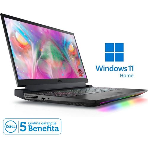 Dell laptop G15 5520 15.6" QHD 240Hz 400nits i9-12900H 16GB 1TB SSD GeForce RTX 3070 Ti 8GB Backlit Win11Home 5Y5B slika 1
