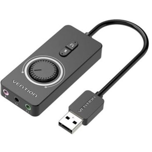 Vention USB 2.0 External Stereo Sound Adapter with Volume Control, 0.5m slika 1