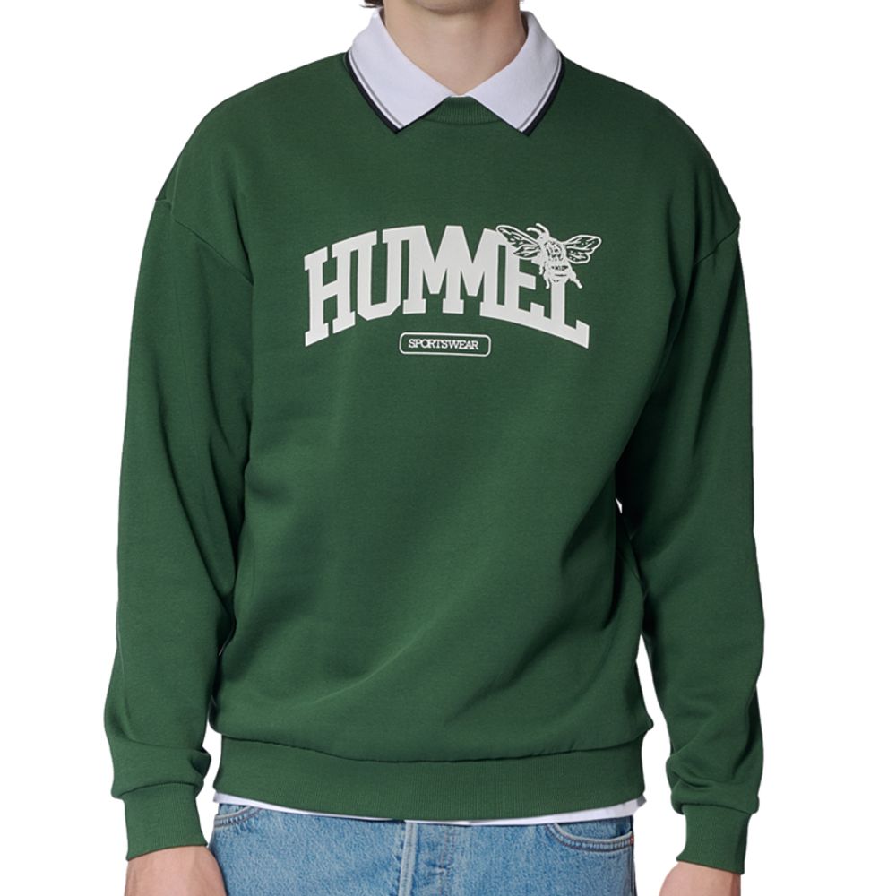 Hummel Duks za muškarce Hmlloose Crewneck University Bee slika 1