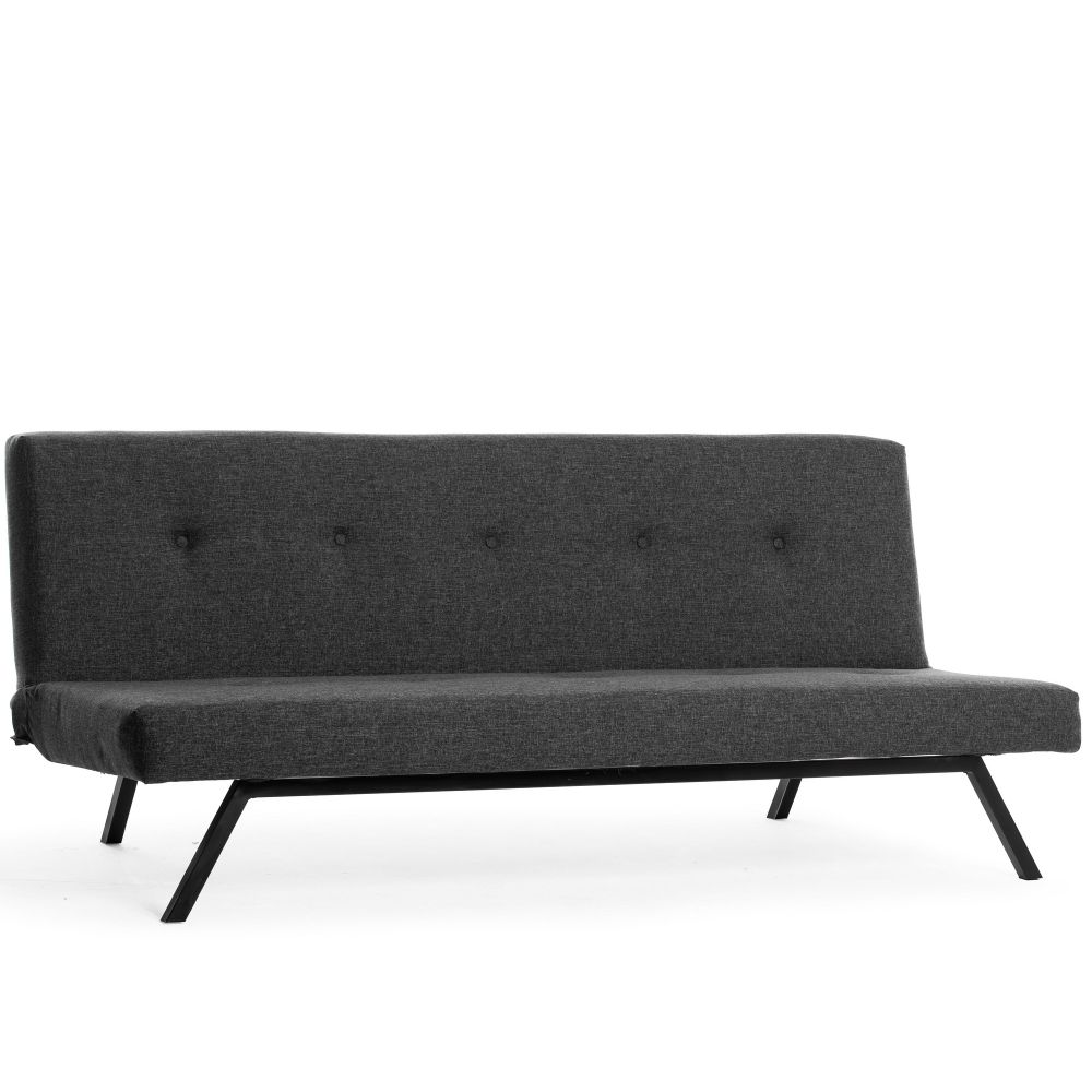 Zola - Tamno Siva 3-Sjedalna Sofa-Krevet slika 5