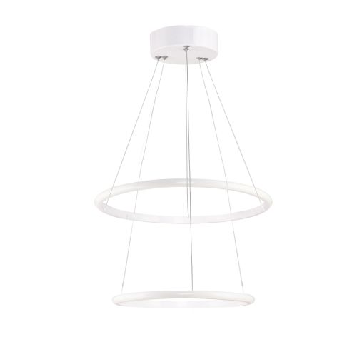 Leonis White-White Light White Chandelier slika 3