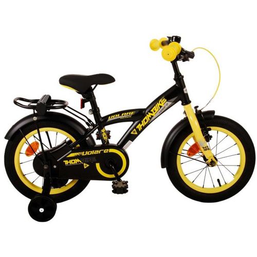 Volare dječji bicikl Thombike 14" crno-žuti slika 1