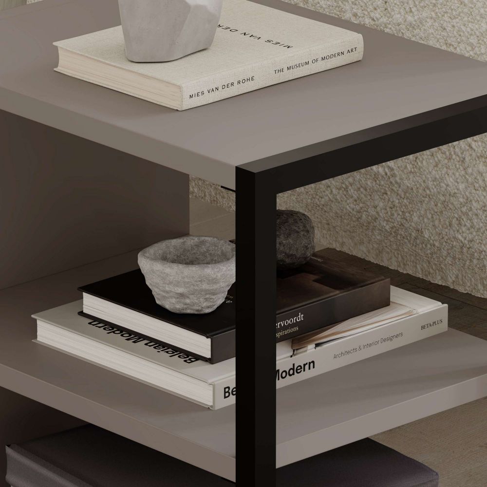 Set bočnih stolova "Echo" - boja: Svijetli Mocha slika 3
