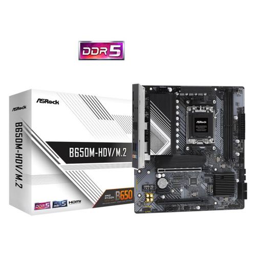 Asrock AMD AM5 B650M-HDV M.2 slika 1