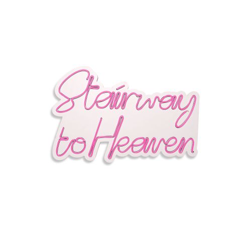 Wallity Ukrasna plastična LED rasvjeta, Stairway to Heaven - Pink slika 11