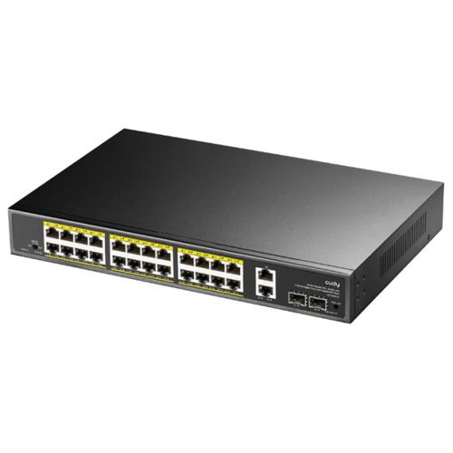 Cudy GS1026PS2 24-Port Gigabit PoE+ Switch with 2 Uplink Gigabit Ports and 2 Gigabit SFP Slots 300W slika 9