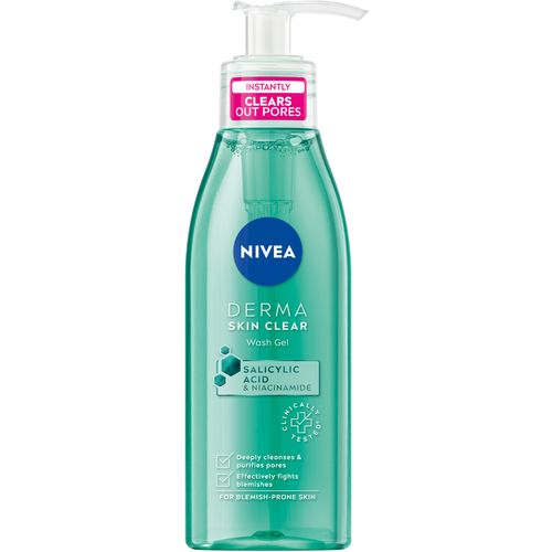 NIVEA Derma Skin Clear gel za umivanje 150ml slika 1