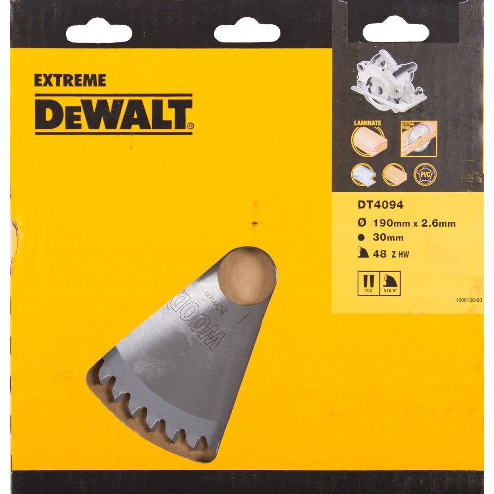 LIST ZA KRUŽNU PILU 190/30 48Z Dewalt DT4094 slika 1
