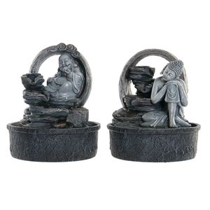 Vrtna fontana DKD Home Decor Buda Smola Orijentalno (21 x 21 x 25 cm) (2 pcs)