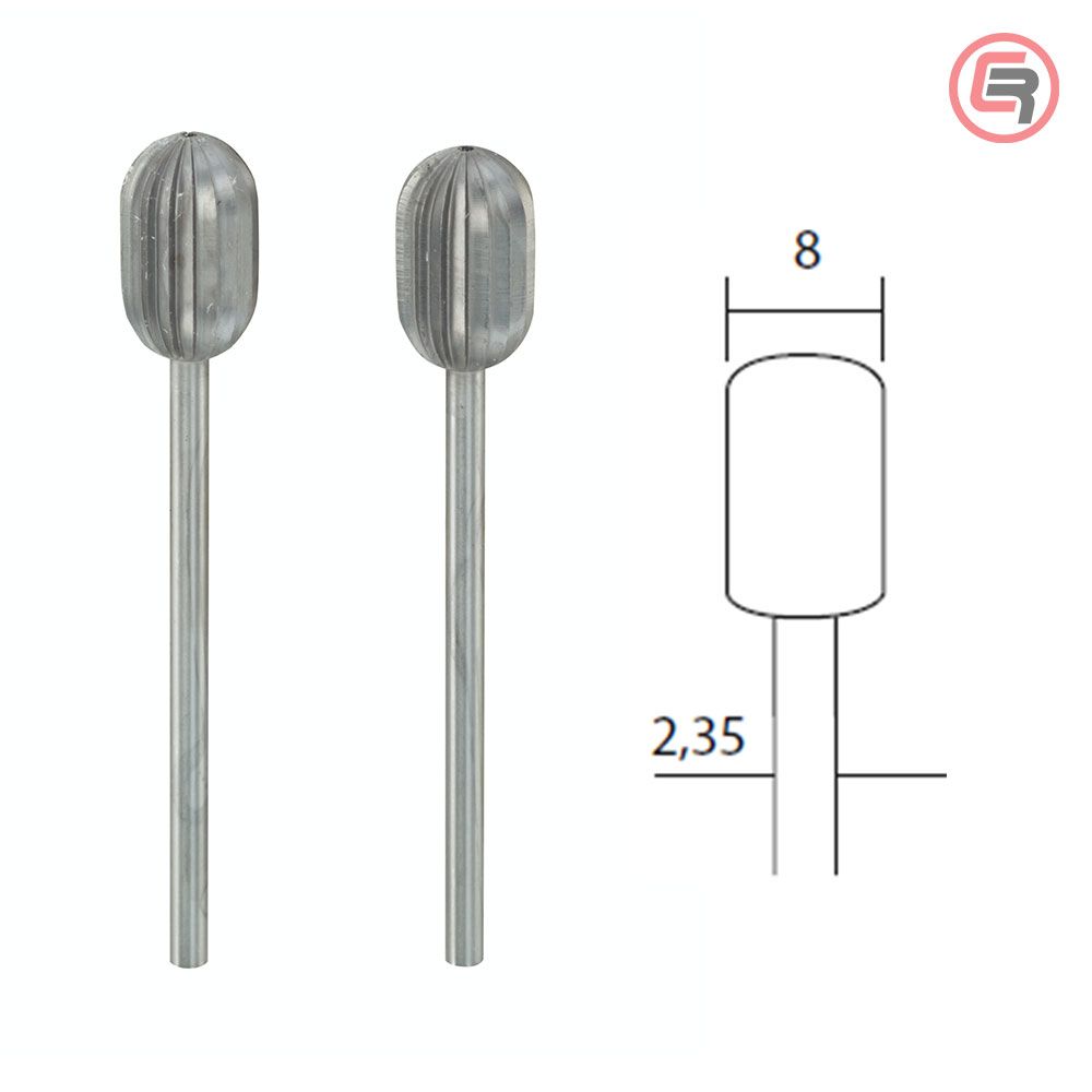 Proxxon Štift Za Glodanje 8,0 mm Cilindrični / 2 kom - 28726 slika 1
