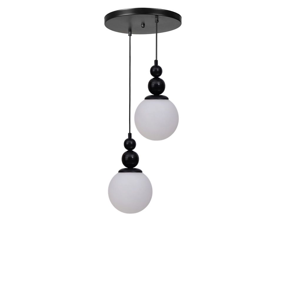 Opviq Luster 690, bijela, crna slika 3