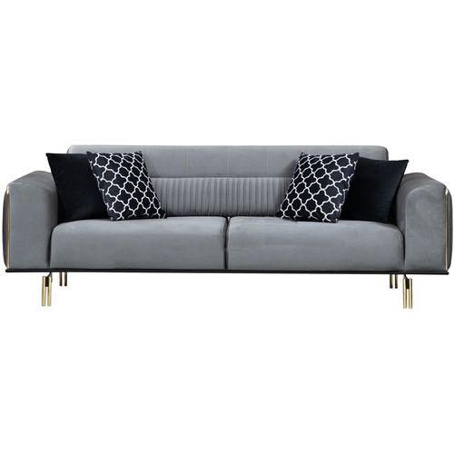 Atelier Del Sofa Trosjed na razvlačenje LONDON sivi, London - Grey slika 2