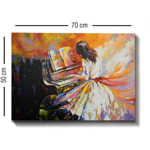 Kanvas Tablo (50 x 70) - 13 Multicolor Decorative Canvas Painting slika 3