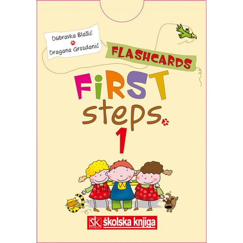  FIRST STEPS 1 - SLIKOVNE KARTICE uz početnicu engleskog jezika za predškolsku dob - Dubravka Blažić, Dragana Grozdanić slika 1