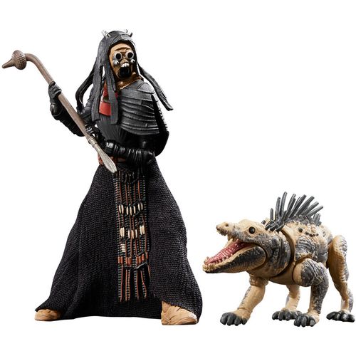 Star Wars The Book of Boba Fett Tusken Warrior & Massiff figures 9,5cm slika 1