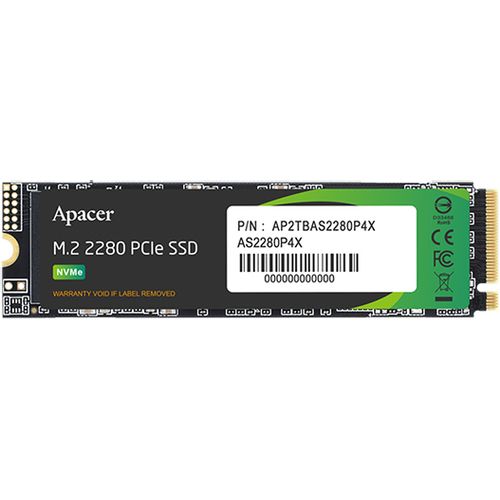 APACER 512GB AS2280P4X M.2 PCIe SSD AP512GAS2280P4X-1 slika 1