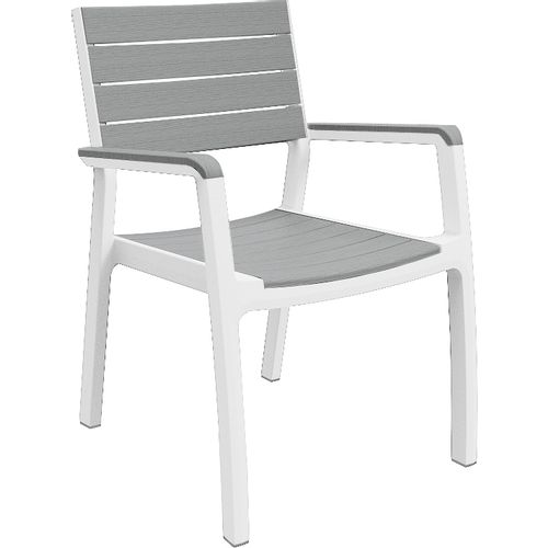 Keter Harmony vrtna stolica, boja bijela-svijetlo zelena slika 1
