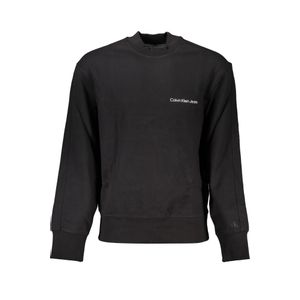 CALVIN KLEIN MEN'S BLACK ZIPLESS SWEATSHIRT