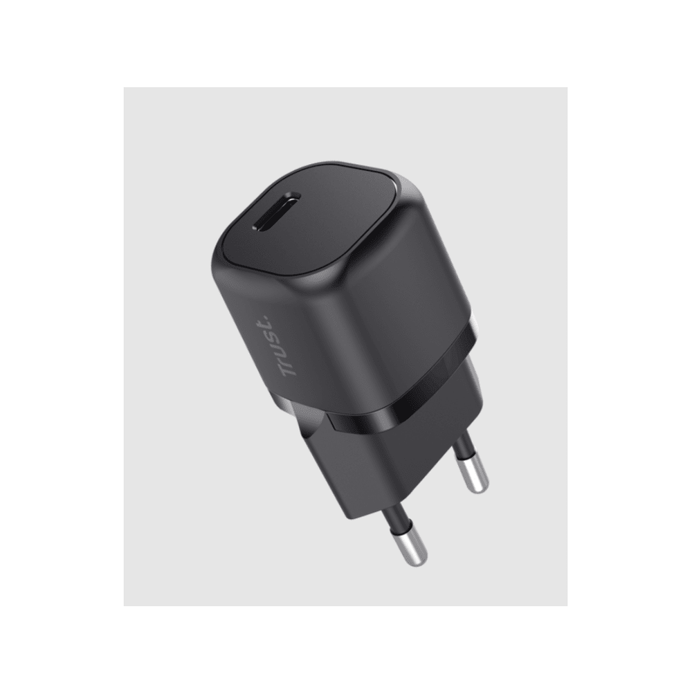 Trust Maxo ultra-small 20WUSB-C punjač za mobitele i tablete, crni slika 3