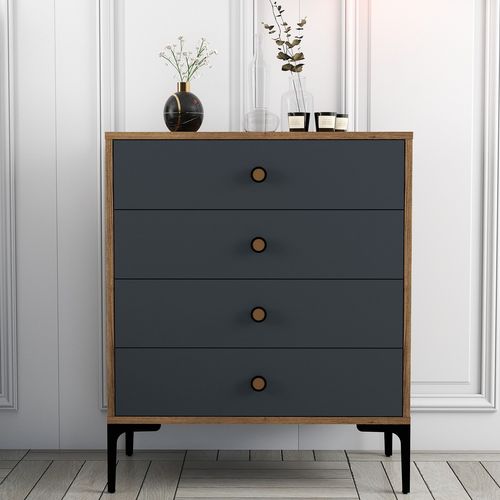 Lizbon 536 - Walnut, Anthracite Walnut
Anthracite Dresser slika 2