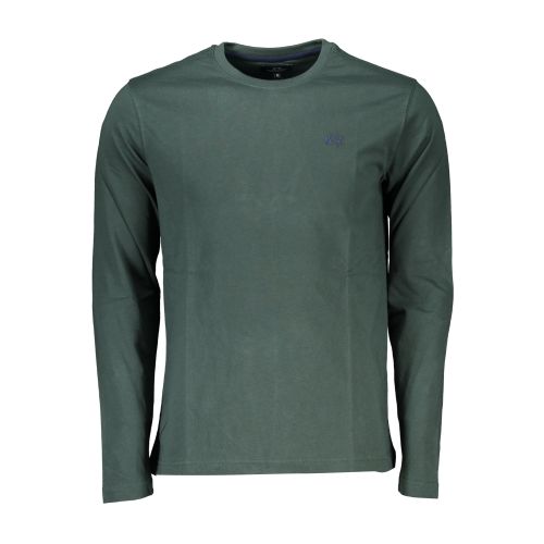 LA MARTINA GREEN MEN'S LONG SLEEVE T-SHIRT slika 1