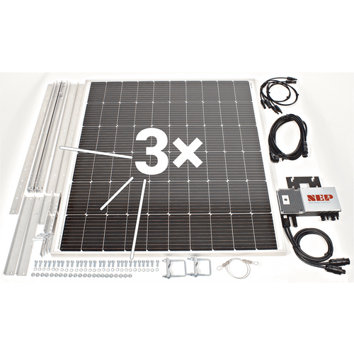 TS Power solarni panel za balkon TS Power PnP 6.0, set, 600W slika 6