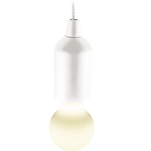 home  Lampa, LED,  na baterije, potezna, bijela - PLZ 1/WH