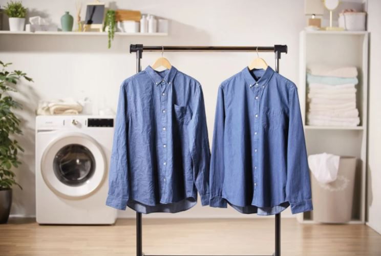 Less time ironing shirts