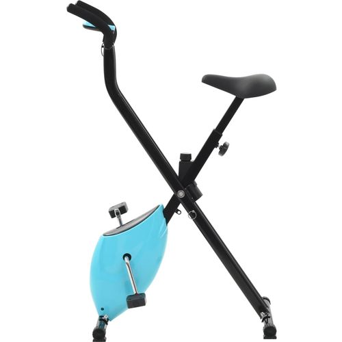 Bicikl za vježbanje X-Bike s remenom za otpor plavi slika 29