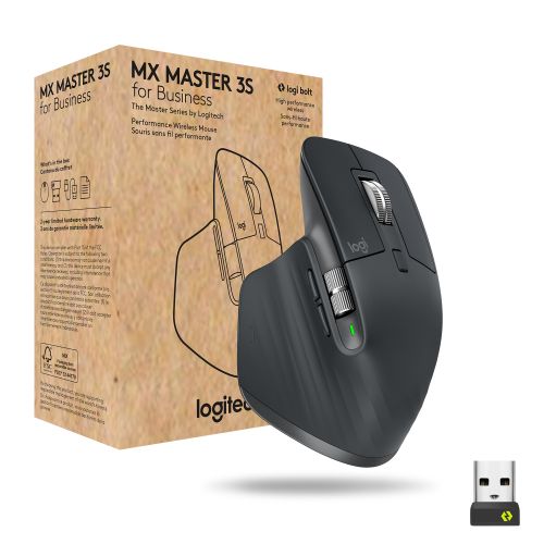 Bežični miš Logitech MX Master 3S za poslovne korisnike - grafitni OEM slika 4