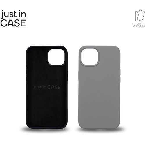 2u1 Extra case MIX PLUS paket CRNI za iPhone 13 slika 2