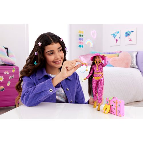 Barbie Extra lutka na putovanju - Safari (smeđa) slika 5