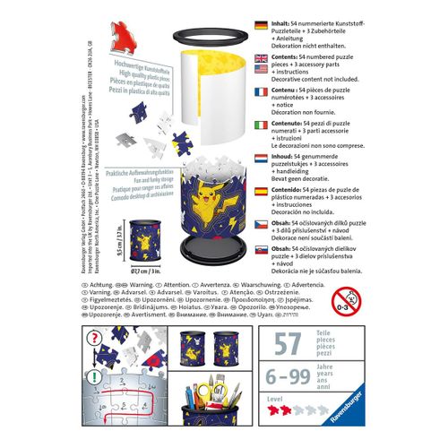 3D Puzzle Ravensburger Iceland: Kirkjuffellsfoss 54 Dijelovi 3D Stalak za Olovke slika 6