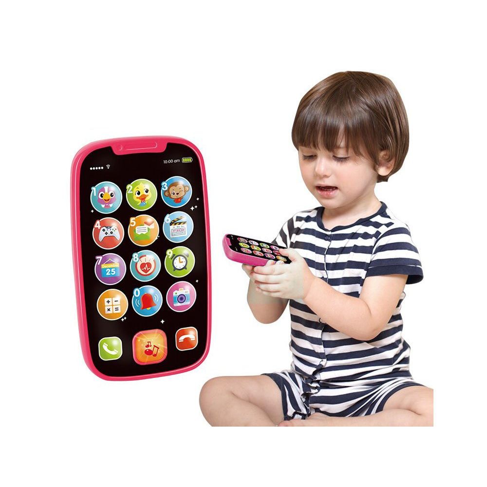 Interaktivni baby smartphone roza slika 3